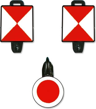 Brawa Nachrüstsatz Schlussscheibe/Zugschluss-Set H0 (2231)