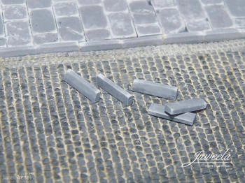 Juweela Bordsteine gerade 280× H0 1:87 (28353)