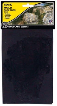 Woodland Scenics Gießform breite Felsen (WC1240)