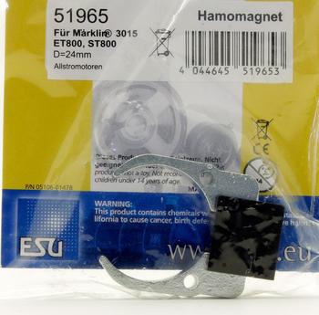 ESU Permanentmagnet für Märklin 3015 ET800 ST800 Spur 1 Allstrommotoren (51965)