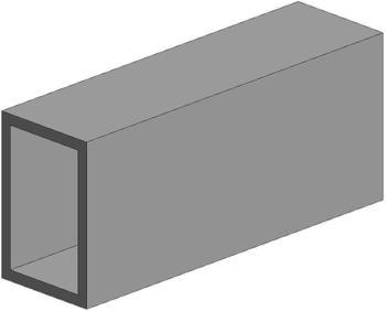 Evergreen Stoves Rechteckrohr 350×3,2×6,3 mm (500257)