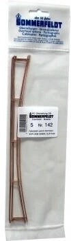 Sommerfeldt H0 (1:87) 142 - Fahrdraht verkupfert 0,7 x 215 mm (5 Stück) {# 142}