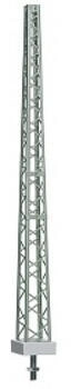 Sommerfeldt H0 (1:87) 129 - Turmmast 200 mm hoch lackiert (2 Stück) {# 129}