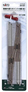Kato Elektrischer Gleiswechsel rechts 248 mm N (K20-231)