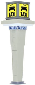 Viessmann Viessmann H0 (1:87) 1378 - H0 Taxistand mit LED-Beleucht
