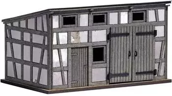 Busch Model BUSCH 1942 H0 Verwittertes Nebengebäude