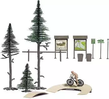Busch Model Busch 1838 H0 Mountainbiker Bausatz
