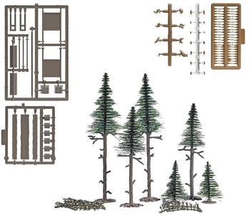 Busch Model BUSCH 1856 H0 Hochwald