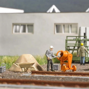 Busch Model BUSCH 79901 H0 Action Set: Beton mischen