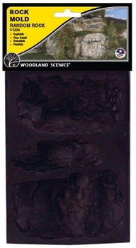 Woodland Scenics WC1234 Gießform verschiedene größere Felsen