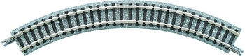 Tomytec N 971112 4 Gleise gebogen Mini Curved in Schotterbettung r 140 mm