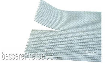 Juweela H0 (1:87) 28280 1:87 FLEXYWAY Platten 40x40 grau hell 2 Segm.