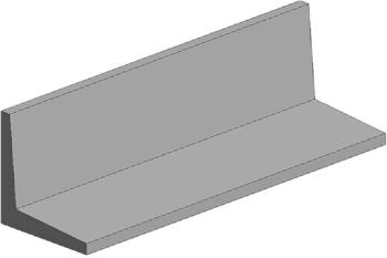 Evergreen Stoves 500292 Winkelprofil 350x2,0x2,0 mm 4 Stück