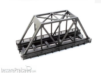 Rokuhan Z 7297090 Kastenbrücke dunkelgrau 110 mm