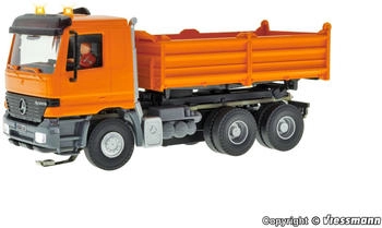 Viessmann Viessmann H0 (1:87) 8041 H0 MB ACTROS 3-achs Muldenkipper mit Rundum- leuchten kommunalorange Basis Funktionsmodell