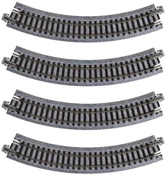 Kato Gleis gebogen R183 mm 45° 4 Stk. N (20-172)