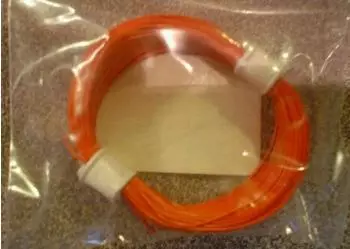 Brawa 32402 Decoderlitze 0,05 mm² 10 m Ring rot