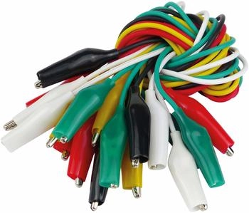 Schönwitz Schönwitz 11151 Krokoklemmen Krokodilklemmen Messkabel 10er Set