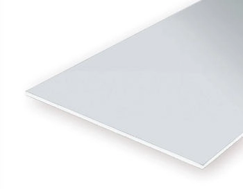 Evergreen Stoves 509105 Weiße Polystyrolplatte 200x530x1,00 mm 3 Stück