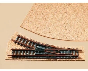 Auhagen N 44581 Korkgleisbettung für Weichen