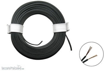 Schönwitz Schönwitz 50365 10m LIYZ Doppellitze Zwillingslitze 2x 0,08mm² schwarz