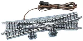 Tomytec N 972467 Elektrische Weiche links in Schotterbettung