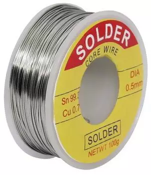 Schönwitz Schönwitz 30673 SMD Lötzinn Lot Rolle bleifrei 0,5mm 100g 30m