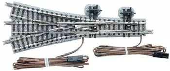 Tomytec N 971261 Dreiwege-Weiche rechts/links in Schotterbettung