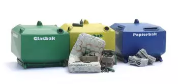 Artitec Artitec 387.458 - Altglas Altpapiercontainer und Müll
