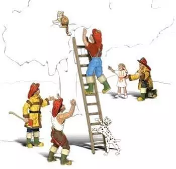 Woodland Scenics WA1882 H0 Die Feuerwehr kommt!