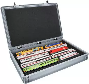 Feldherr Eurobox 60x40 Set H0 Modelleisenbahn 3-in-1 mit V-Zugliege (EB64Set)