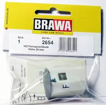 Brawa 2654 H0 Fernsprechbude