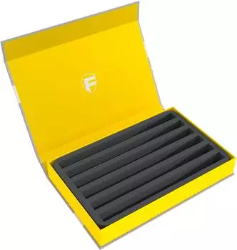 Feldherr HSMB040P26 Magnetbox gelb für Modelleisenbahnen (HSMB040P26)