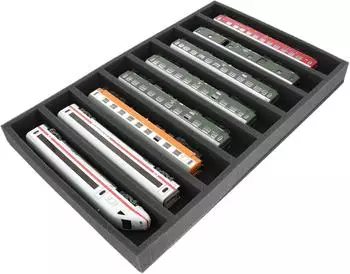 Feldherr DS050A001 Schaumstoffeinlage Spur H0, liegend (DS050A001)