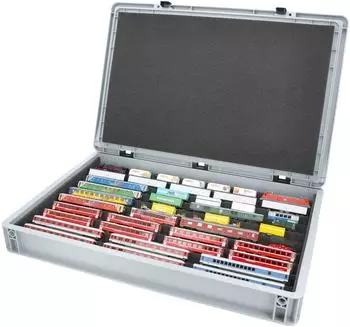 Feldherr Eurobox 60x40cm Set mit Zugliege für Spur N, 10 Fächer (EB71SET)