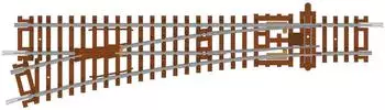 Hornby TT8008 TT Weiche links 166 mm 15° Radius 631 mm