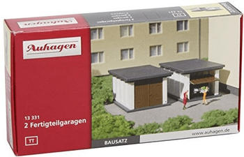 Auhagen 2 Fertigteilgaragen (13331)