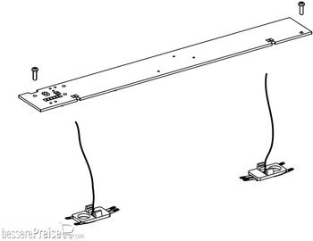 Piko LED Beleuchtungsbausatz für Rekowagen (46050)