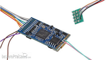 ESU LokSound 5 DCC/MM/SX/M4 "Leerdecoder", 8-pin NEM652, mit Lautsprecher 11x15mm, Spurweite: 0, H0 (58410)