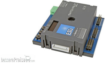 ESU SwitchPilot 3 Servo, 8-fach Servodecoder, DCC/MM, OLED, mit RC-Feedback, updatefähig (51832)