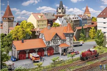 Faller 232194 Rathaus mit Feuerwache 1:160 Spur N Bausatz