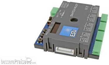 ESU SwitchPilot 3, 4-fach Magnetartikeldecoder, DCC/MM, OLED, mit RC-Feedback, updatefähig