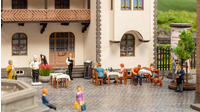 NOCH 16246, NOCH H0 Figuren-Themenwelt "Restaurant" 16246 Bemalt