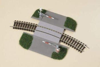Auhagen Bahn&uuml;bergang - Halbschranke (43645)
