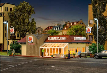 Vollmer H0 Burger King Schnellrestaurant mitnneneinrichtung Funktions (43632)