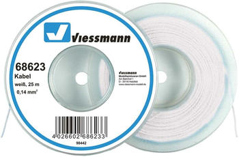 Viessmann 25 m Kabelring 0 14 mm² weiß (68623)