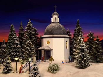 Vollmer Stille-Nacht-Gedächtniskapelle Funktions Mit und Kunstschnee (42412)