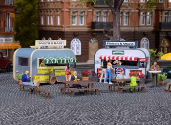 Vollmer Verkaufswagen 2 Stück (45144)