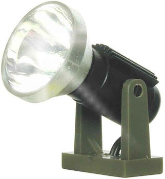 Viessmann Flutlichtstrahler nieder LED weiß Spur 0 (9330)