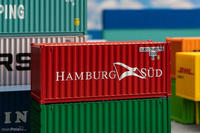FALLER 182001, FALLER 182001 H0 20' Container HAMBURG S&Uuml;D, Ep. IV